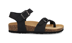 SANDALO INFRADITO 11A678 NABUK NERO